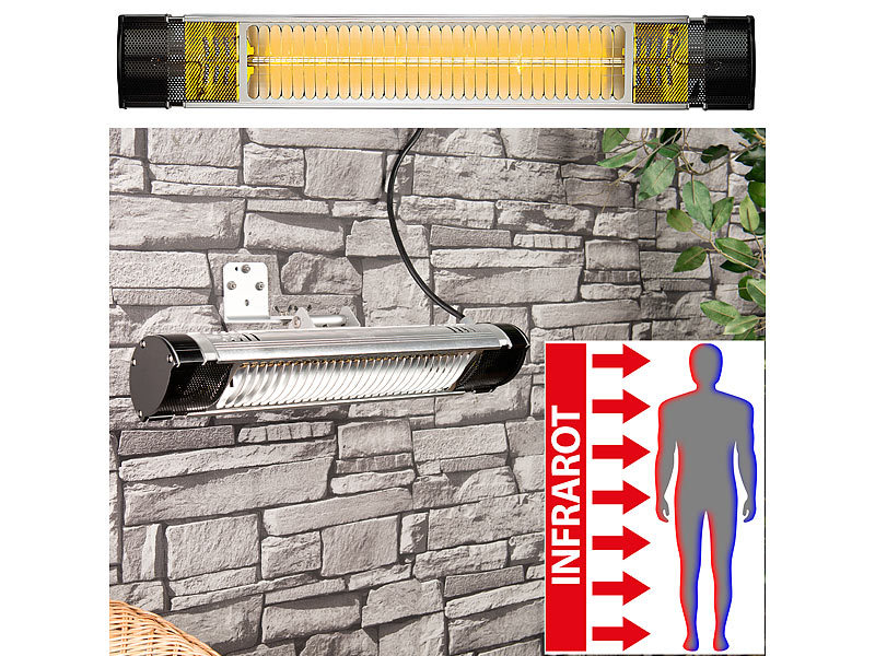 ; Infrarot-Deckenheizstrahler für geschützte Außenbereiche Infrarot-Deckenheizstrahler für geschützte Außenbereiche Infrarot-Deckenheizstrahler für geschützte Außenbereiche 