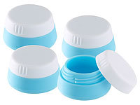 Semptec Urban Survival Technology Pack de 4 pots refermables en silicone pour cosmétiques & aliments ...