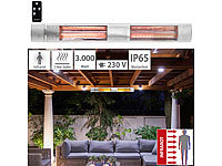 Semptec Urban Survival Technology Chauffage radiant d'extérieur 3000 W à infrarouge IRW-3100  Argenté