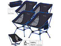 Semptec Urban Survival Technology 4 chaises de camping pliables