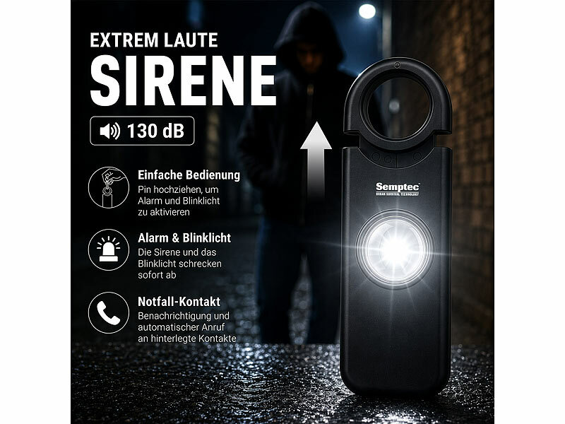 ; 3in1-Akku-Sicherheits-Alarme mit IR-Kamera-Erkennung, Selbstverteidigungs-Schlüsselanhänger mit Akku und Taschenlampe 3in1-Akku-Sicherheits-Alarme mit IR-Kamera-Erkennung, Selbstverteidigungs-Schlüsselanhänger mit Akku und Taschenlampe 3in1-Akku-Sicherheits-Alarme mit IR-Kamera-Erkennung, Selbstverteidigungs-Schlüsselanhänger mit Akku und Taschenlampe