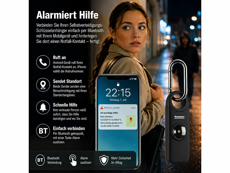 ; 3in1-Akku-Sicherheits-Alarme mit IR-Kamera-Erkennung, Selbstverteidigungs-Schlüsselanhänger mit Akku und Taschenlampe 3in1-Akku-Sicherheits-Alarme mit IR-Kamera-Erkennung, Selbstverteidigungs-Schlüsselanhänger mit Akku und Taschenlampe 3in1-Akku-Sicherheits-Alarme mit IR-Kamera-Erkennung, Selbstverteidigungs-Schlüsselanhänger mit Akku und Taschenlampe