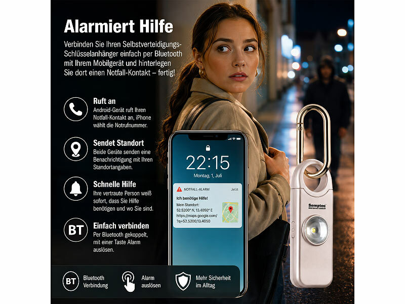 ; 3in1-Akku-Sicherheits-Alarme mit IR-Kamera-Erkennung, Selbstverteidigungs-Schlüsselanhänger mit Akku und Taschenlampe 3in1-Akku-Sicherheits-Alarme mit IR-Kamera-Erkennung, Selbstverteidigungs-Schlüsselanhänger mit Akku und Taschenlampe 3in1-Akku-Sicherheits-Alarme mit IR-Kamera-Erkennung, Selbstverteidigungs-Schlüsselanhänger mit Akku und Taschenlampe