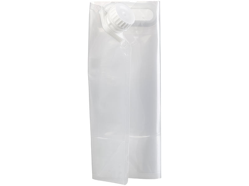 Pack De 3 Bidons D'eau Pliables 5 Litres - Sans BPA, Poignée De Transport, Ultra Compacts Pour Camping Et Randonnée